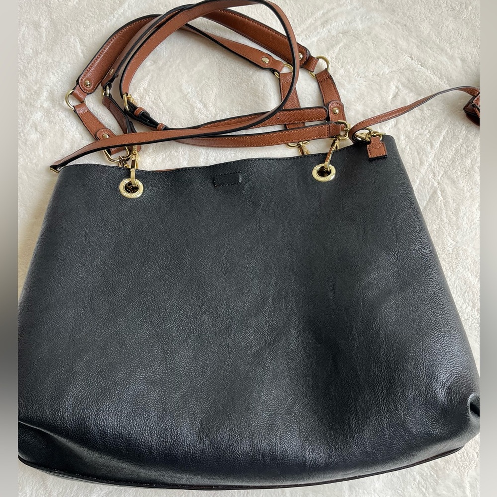 CK reversible tote with pouch shoulder & crossbody strap - Picture 9 of 12
